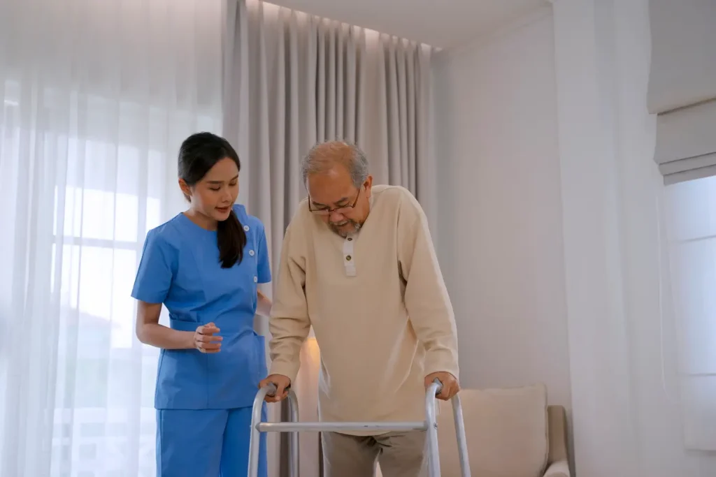 Paciente mayor en rehabilitación – acv isquemico en personas mayores